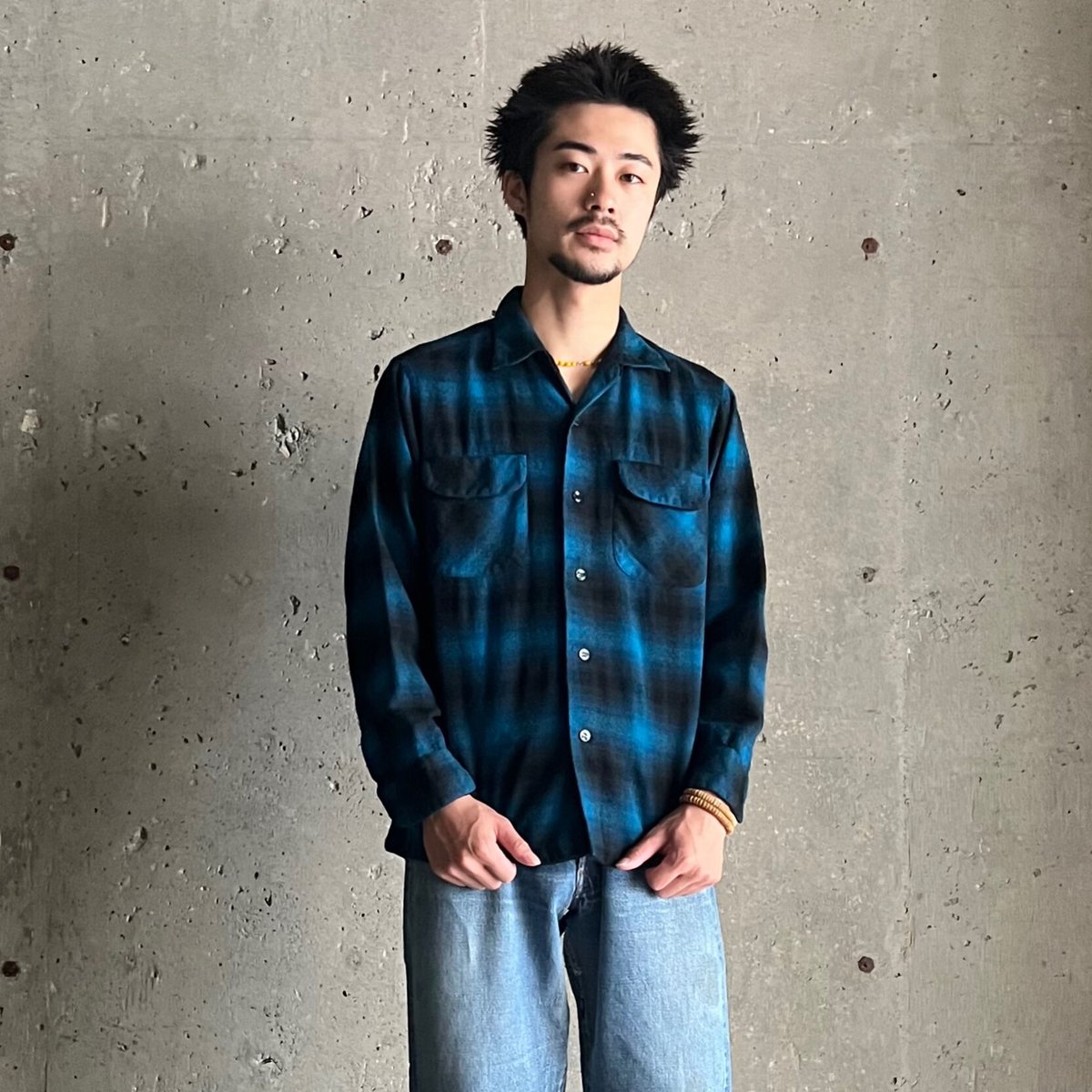 60's PENDLETON Wool Shirt \"短丈\" il_fullxfull.1762210665_kfoc.jpg