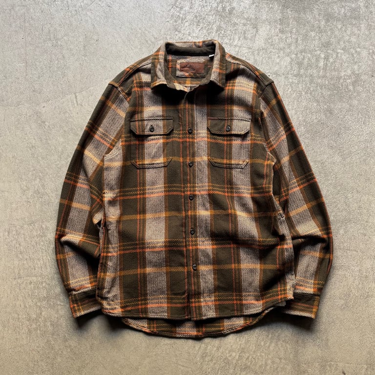 Orvis cotton pocket heavy flannel shirt｜オービス