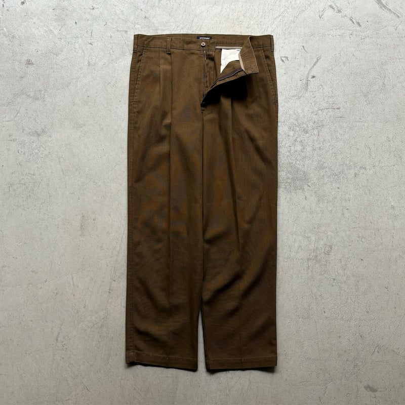90s DOCKERS 2tuck cotton slacks | sui & shara