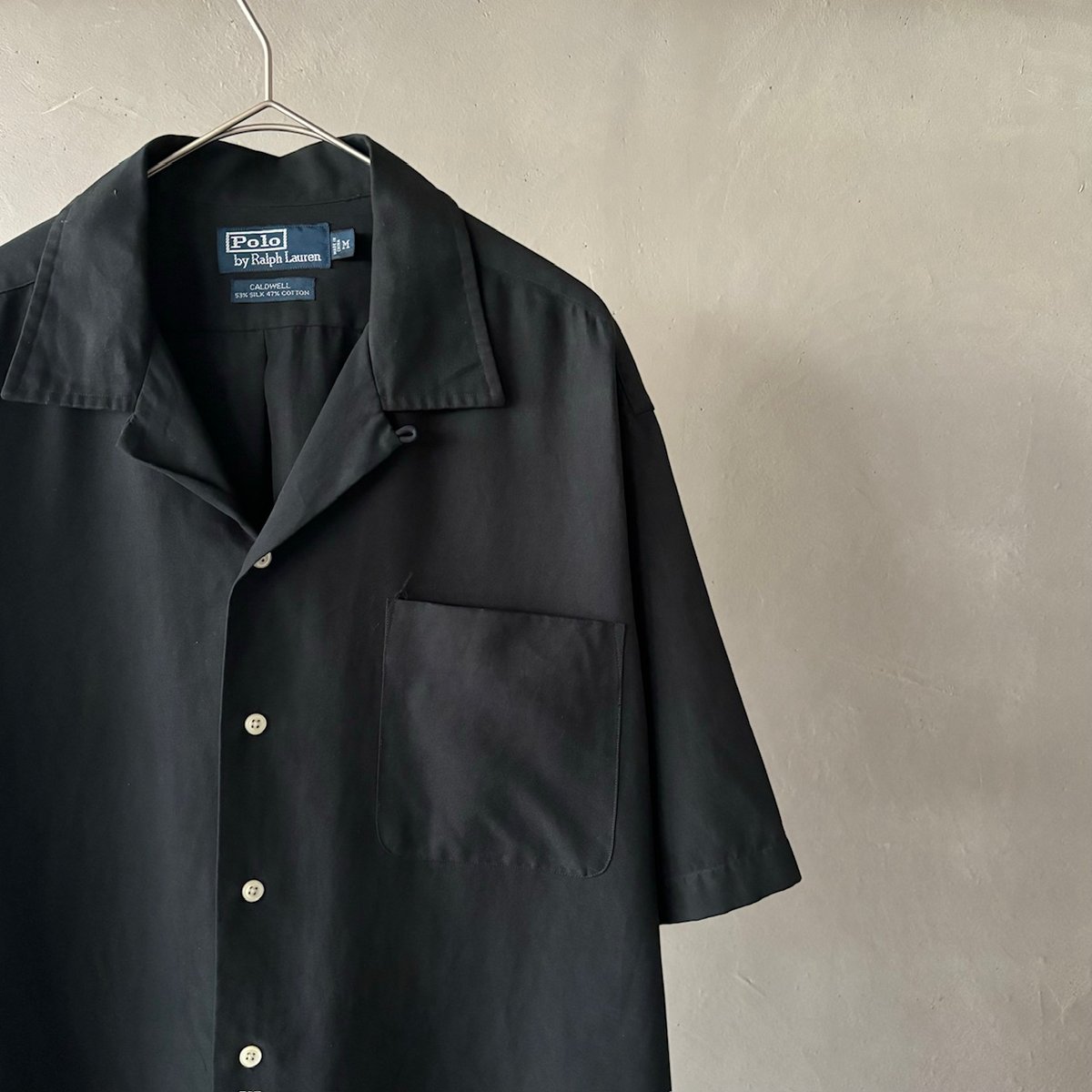 に*ん様 L 黒 ralph lauren caldwell シルク コットン に*ん様 L 黒 ralph lauren caldwell シルク コットン 90s