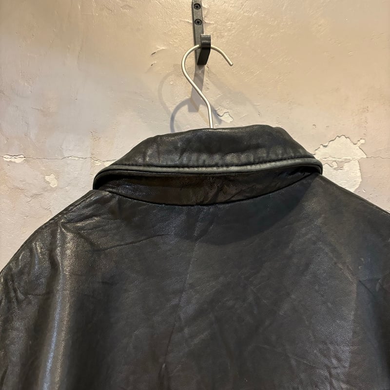 40s Knopf PONYSKINレザージャケット　裏地アルパカボア 40s ポニースキン レザースポーツジャケット - Sixpacjoe Web Shop