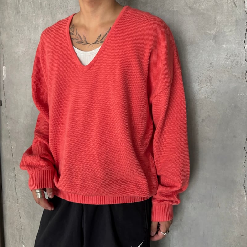 【激レア】st croix セントクロイ　3Dニット　USA品　90s VINTAGE セーター ニット 「ヴィンテージ古着」ST.Croix