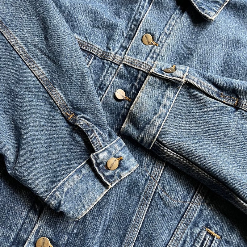 90s Carhartt trucker type denim jacket | sui & 90s Carhartt trucker type denim jacket | sui &