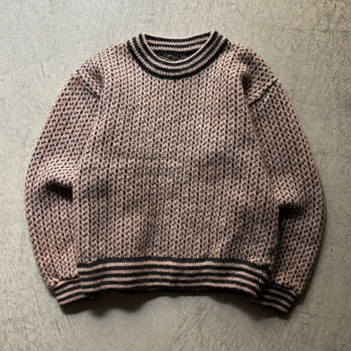 80s L.L.Bean birds eye knit sweater | sui & shara 80s L.L.Bean birds eye knit sweater | sui & shara