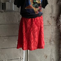 Embroidery easy miniskirt