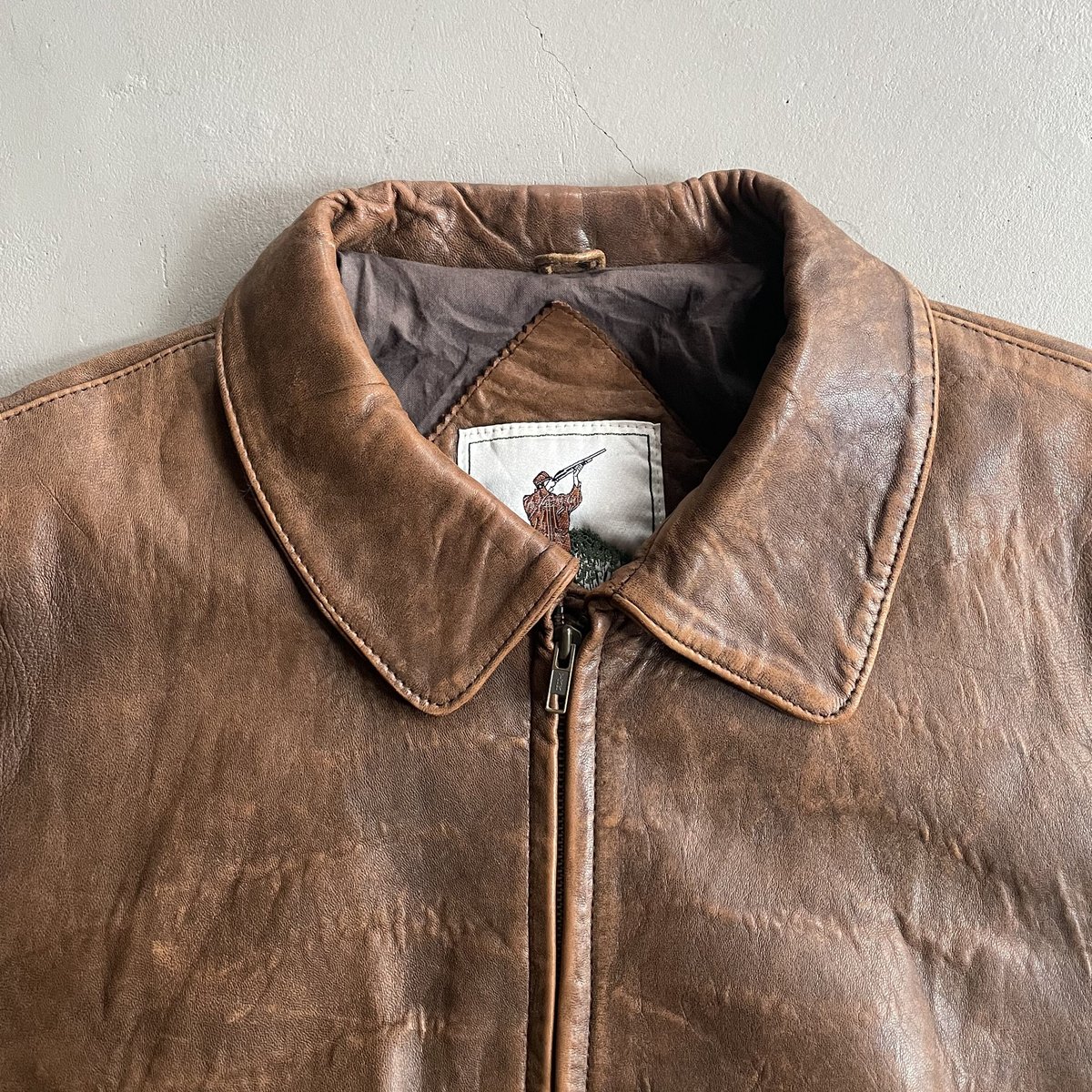 90s Luis alvear leather jacket