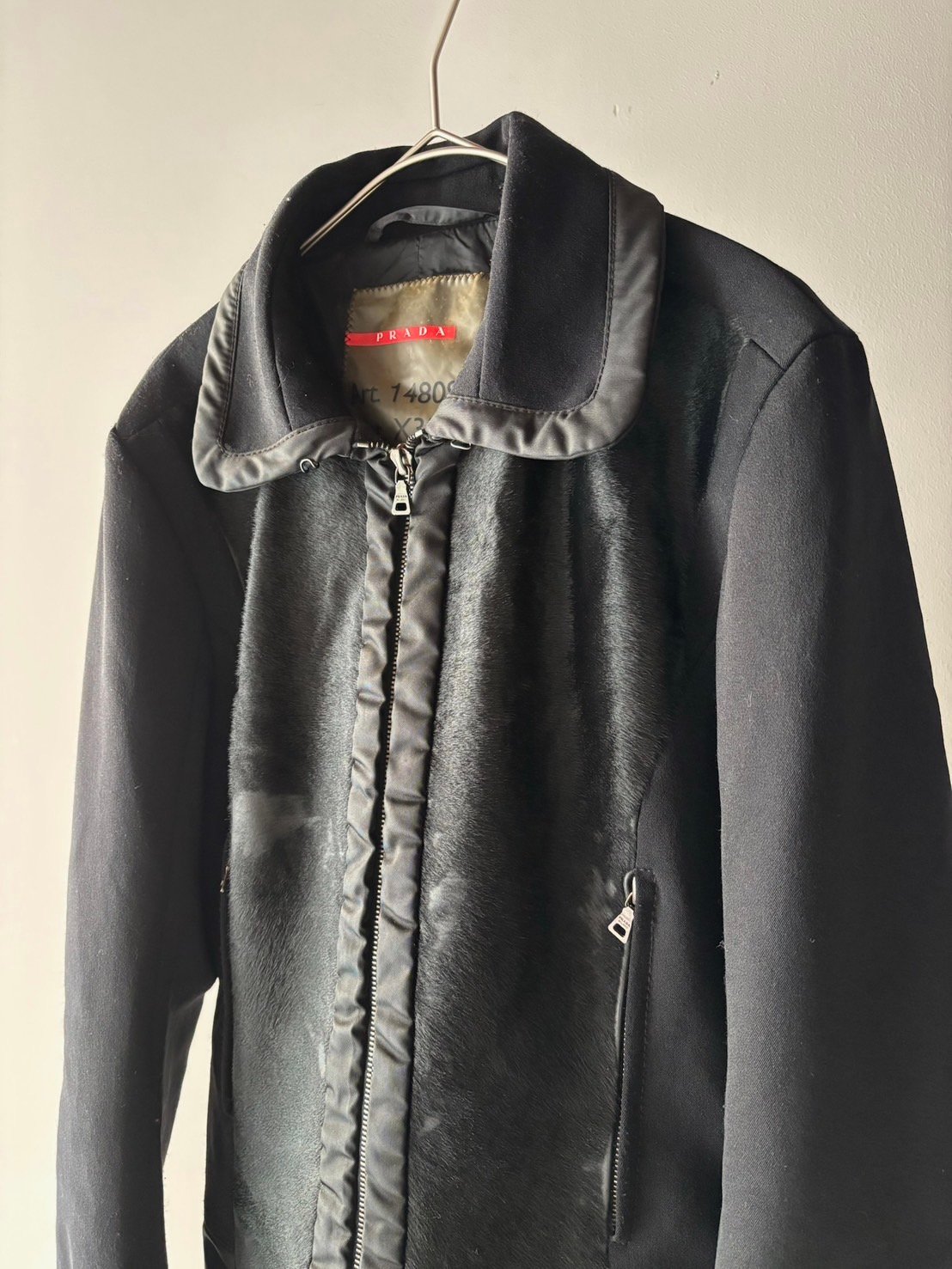 PRADA switching design zip up jacket | sui & shara