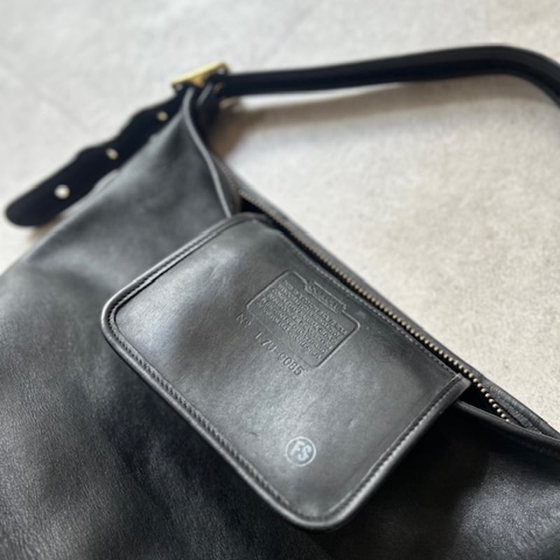バッグ old COACH leather shoulderbag black 90s OLD COACH leather shoulder bag 〝BLACK〟 | su