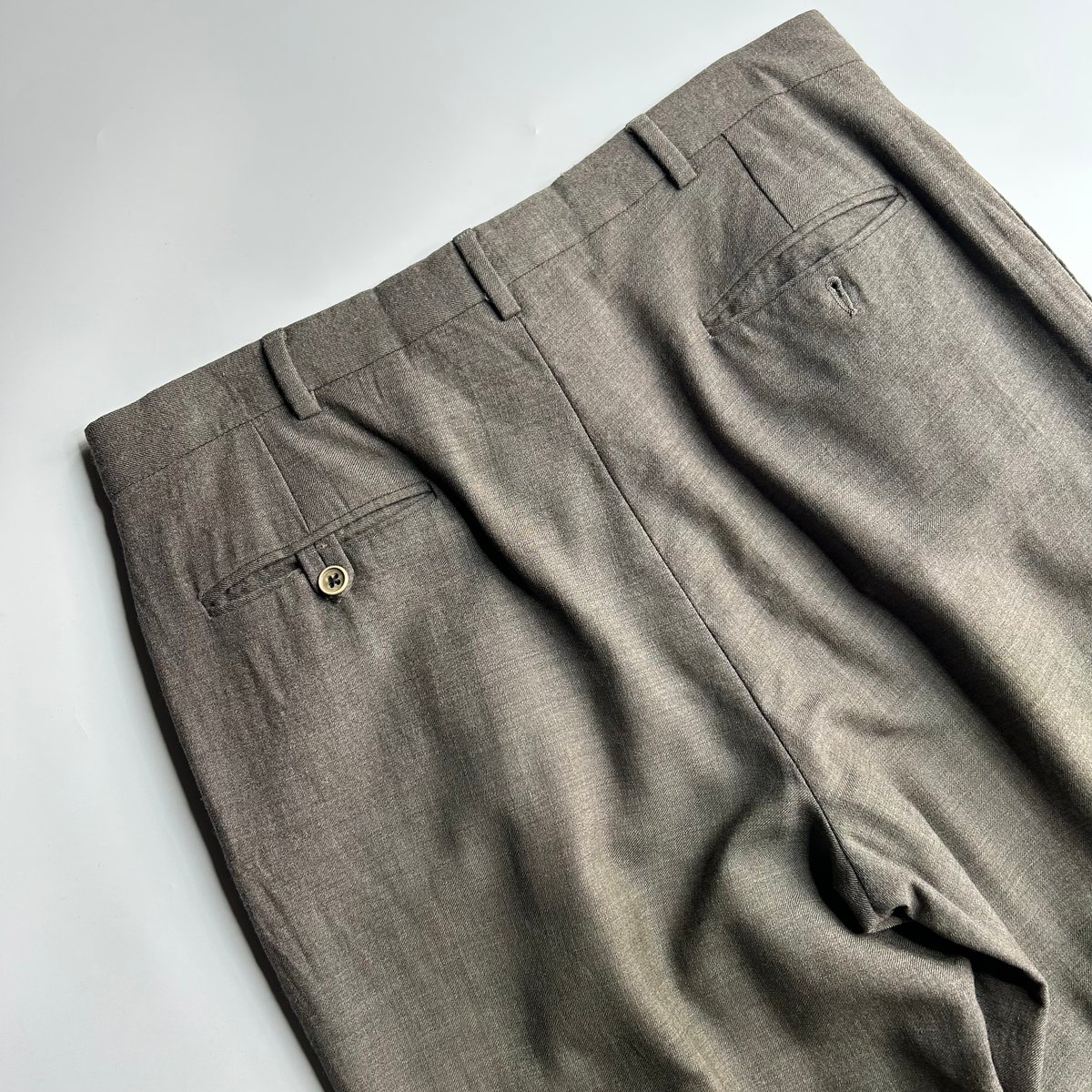 90's Polo Ralph Lauren 2tuck wool slacks | sui