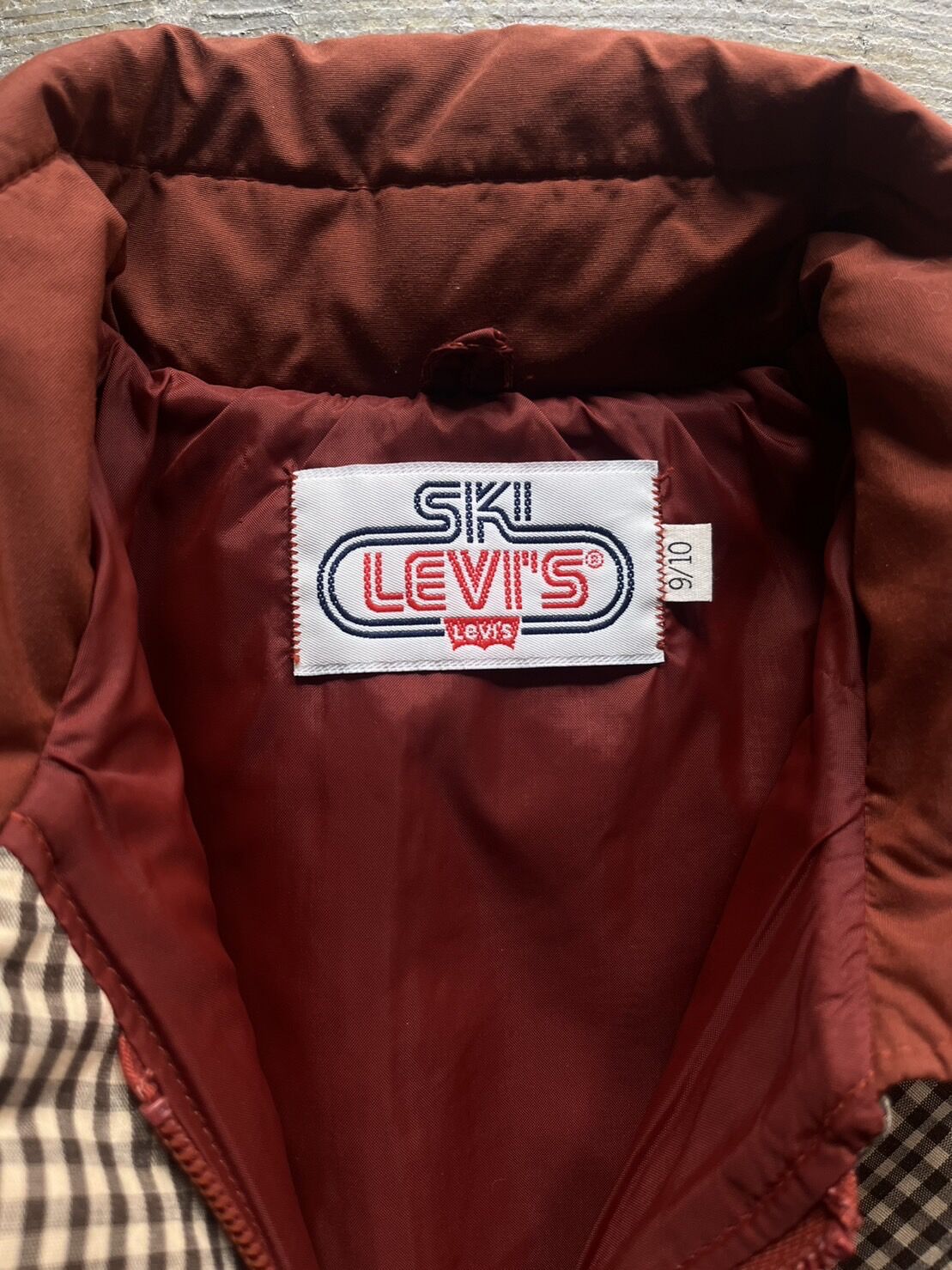 70s SKI Levi's design down jacket | sui & shara