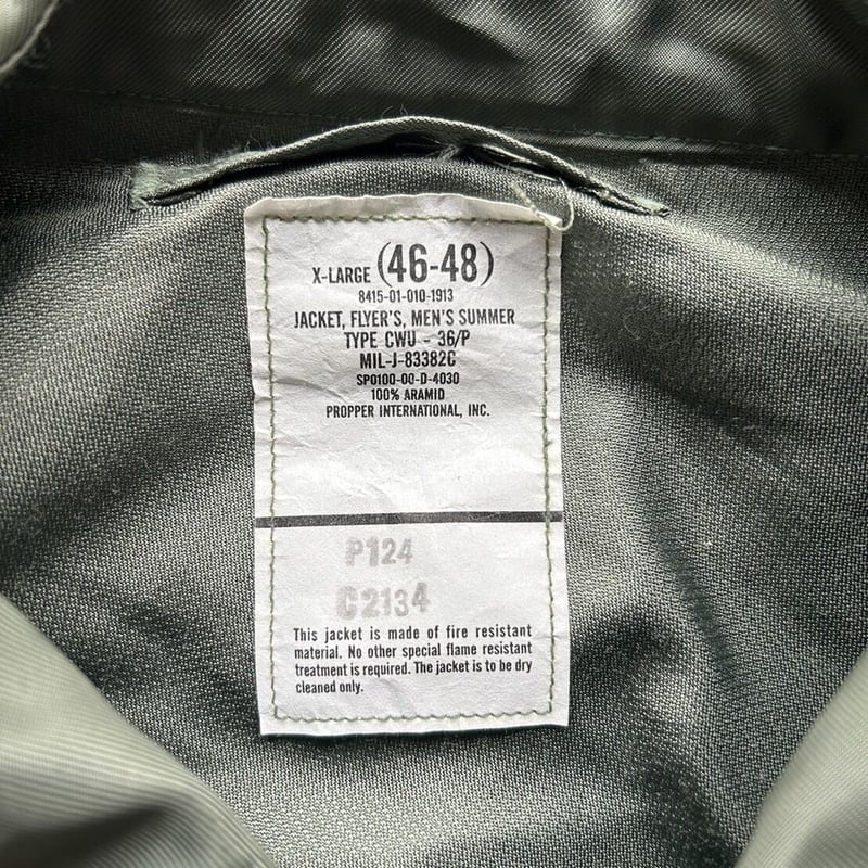 00's PROPPER CWU-36/p flight jacket | sui & shara