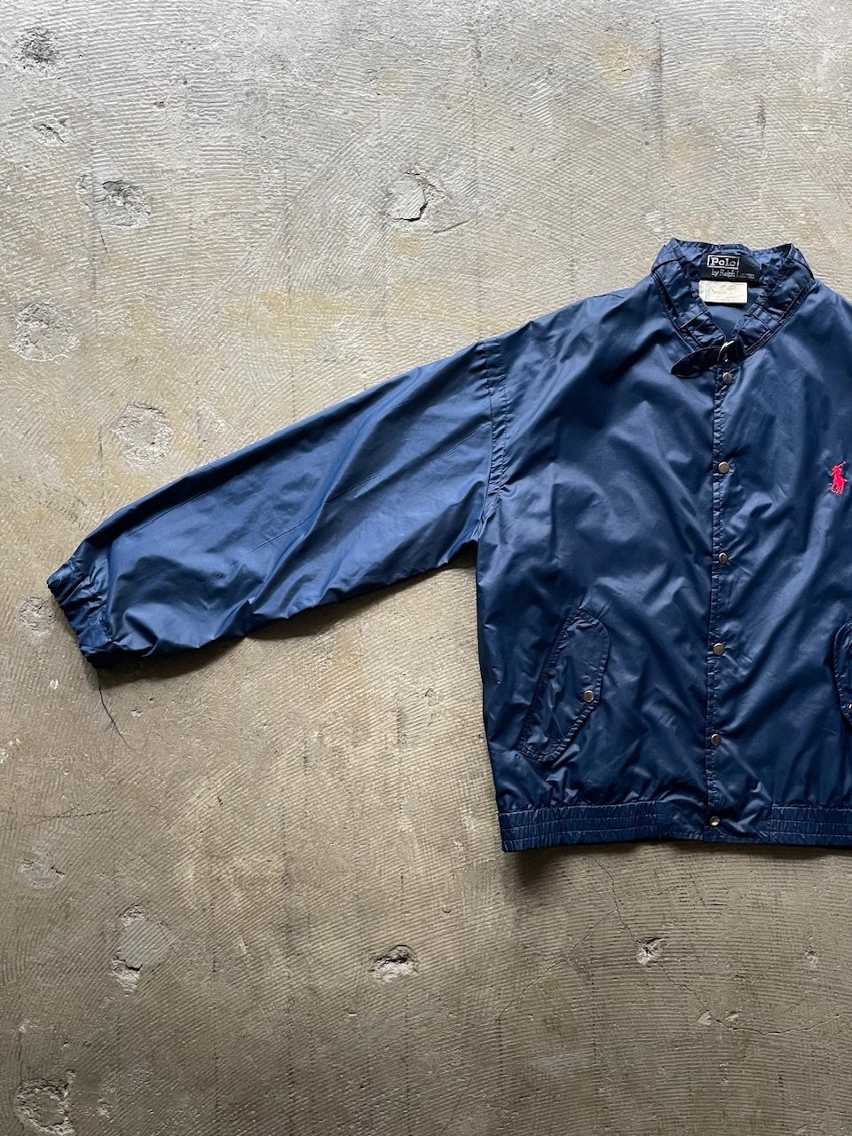 90's Polo Ralph Lauren belt design snap jacket