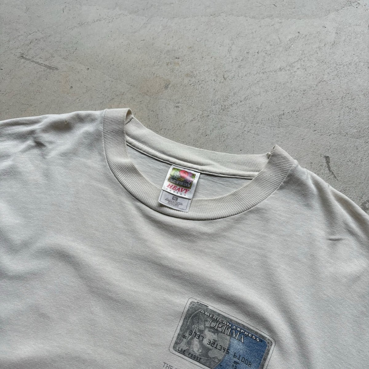 90s AMERICAN EXPRESS print tee | sui & shara 90s AMERICAN EXPRESS print tee | sui & shara