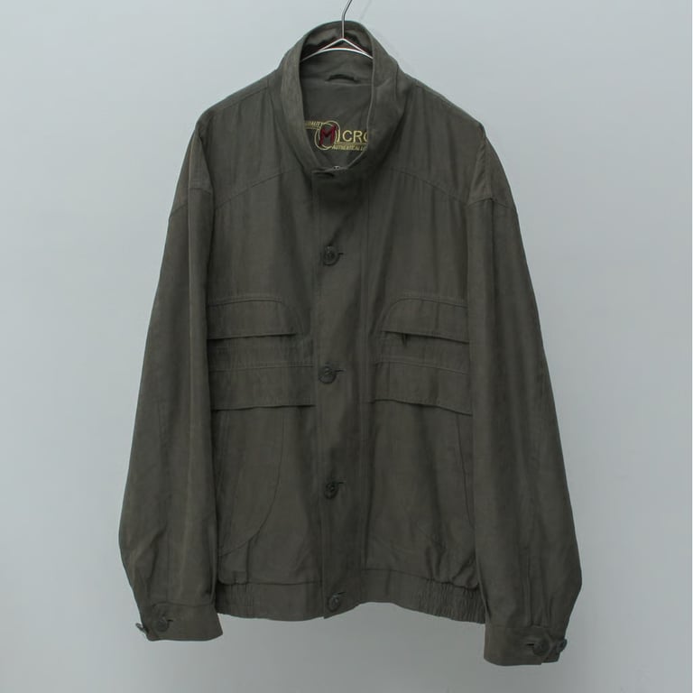 00s Polyester/nylon design jacket