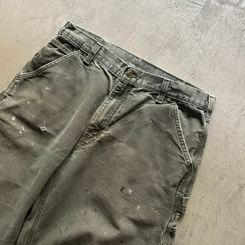 サスペンダー付き60's Carhartt DUCK PAINTER PANTS Carhartt] Vintage Duck Painter Pants [Late 1990s-] Vintage