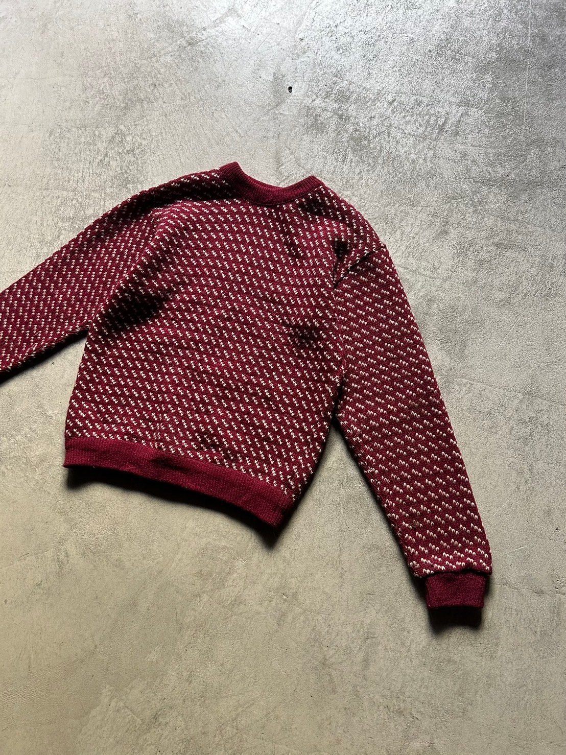 L.L. Bean birds eye knit 80s バーズアイ 80s L.L.Bean birds eye knit sweater made in Nor