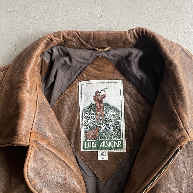 90s Luis alvear leather jacket | sui & shara