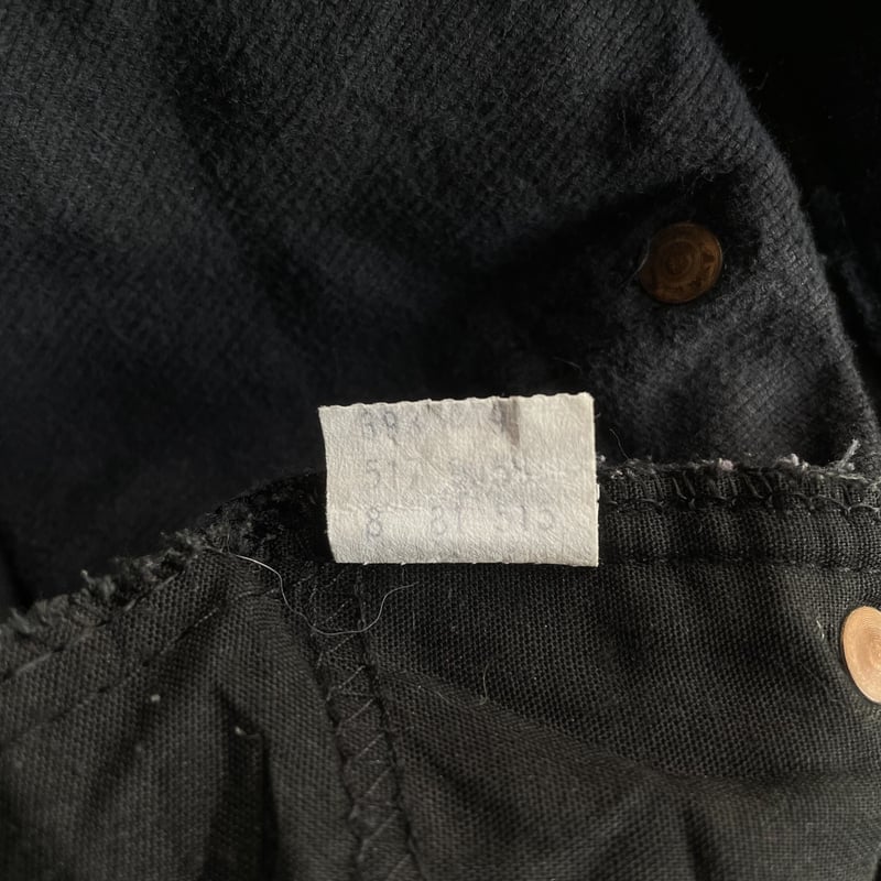 80s Levis 517 black velours pants | sui & shara