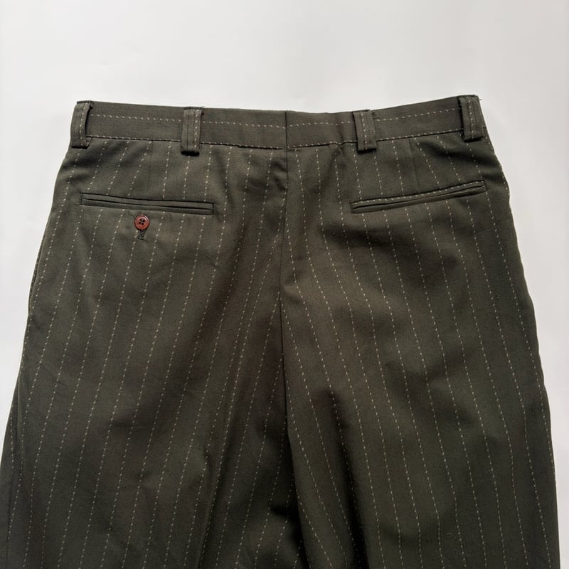 STACY ADAMS stripe wide slacks | sui & shara