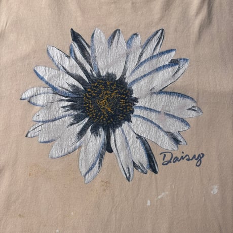 90s flower art print tee "Daisy"