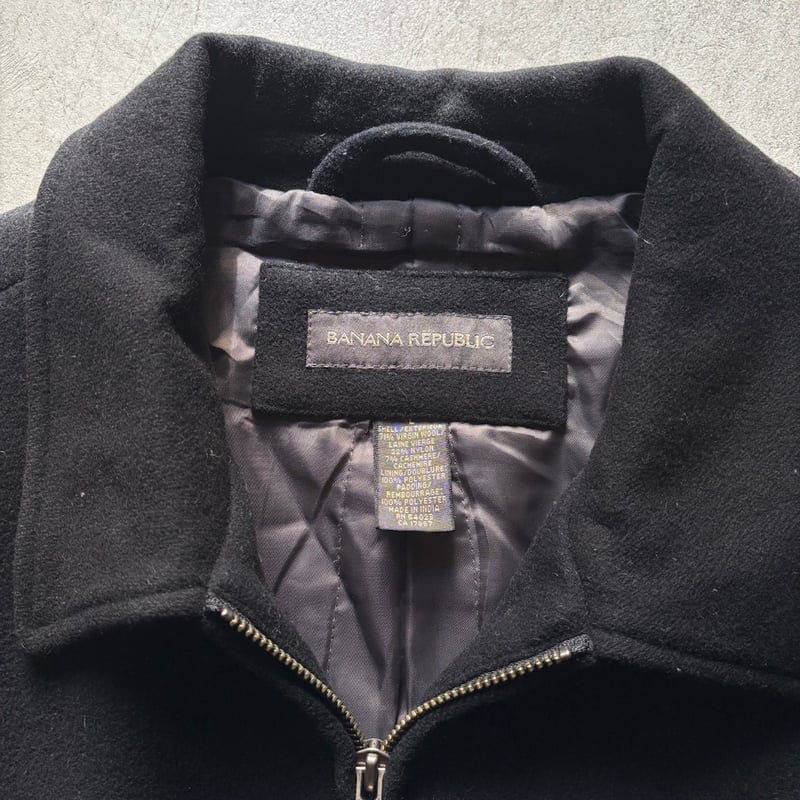 00s Banana republic wool×cashmere short jacket