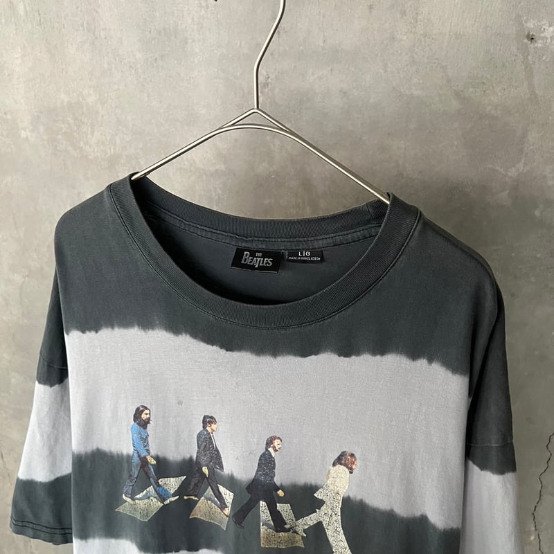 THE BEATLES アビーロードオフィシャルタイダイ Tシャツ THE BEATLES(ザ・ビートルズ) ABBEY ROADタイダイ染プリントT