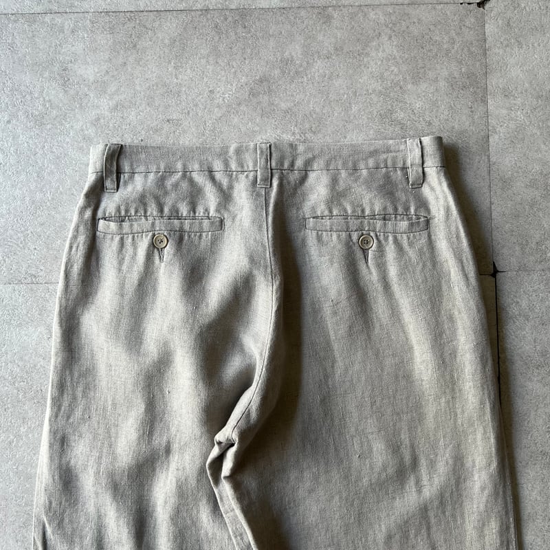 ジョルジオアルマーニ　リネンスラックス Armani exchange linen slacks | sui & shara