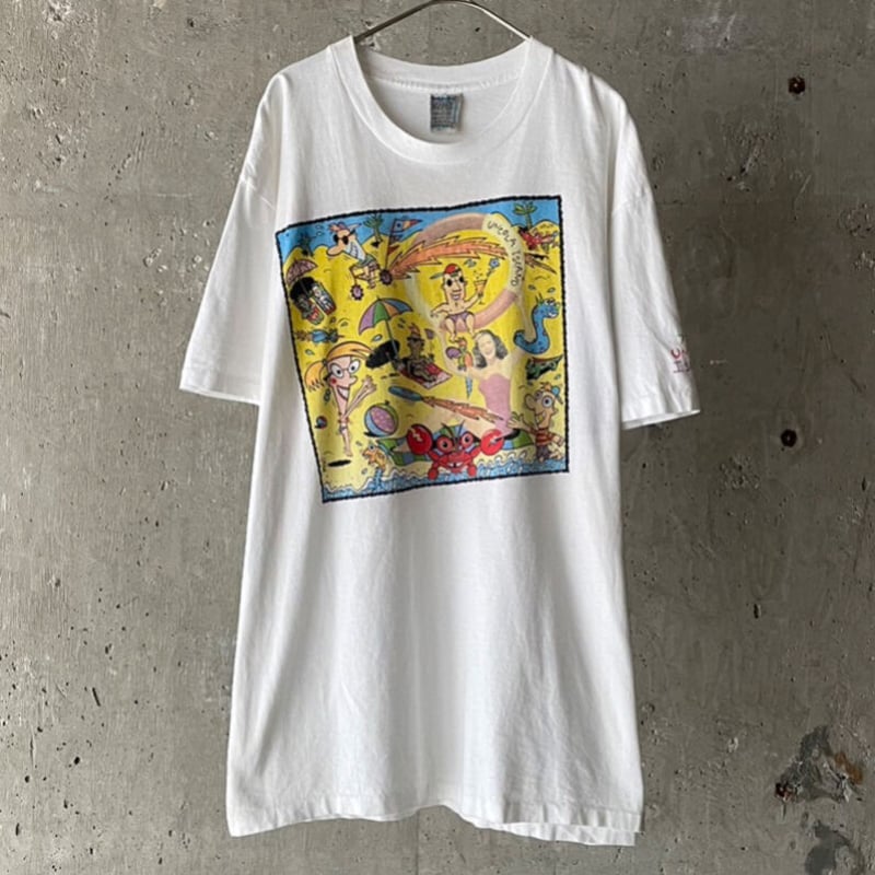 90's 7UP Uncola island print tee | sui & shara