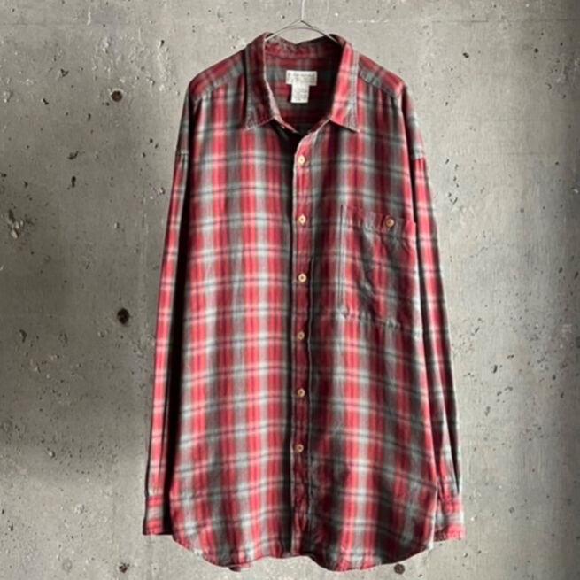 90s~ BANANA REPUBLIC チェックシャツ レギュラーカラー 90s BANANA REPUBLICバナナリパブリック タータンチェック