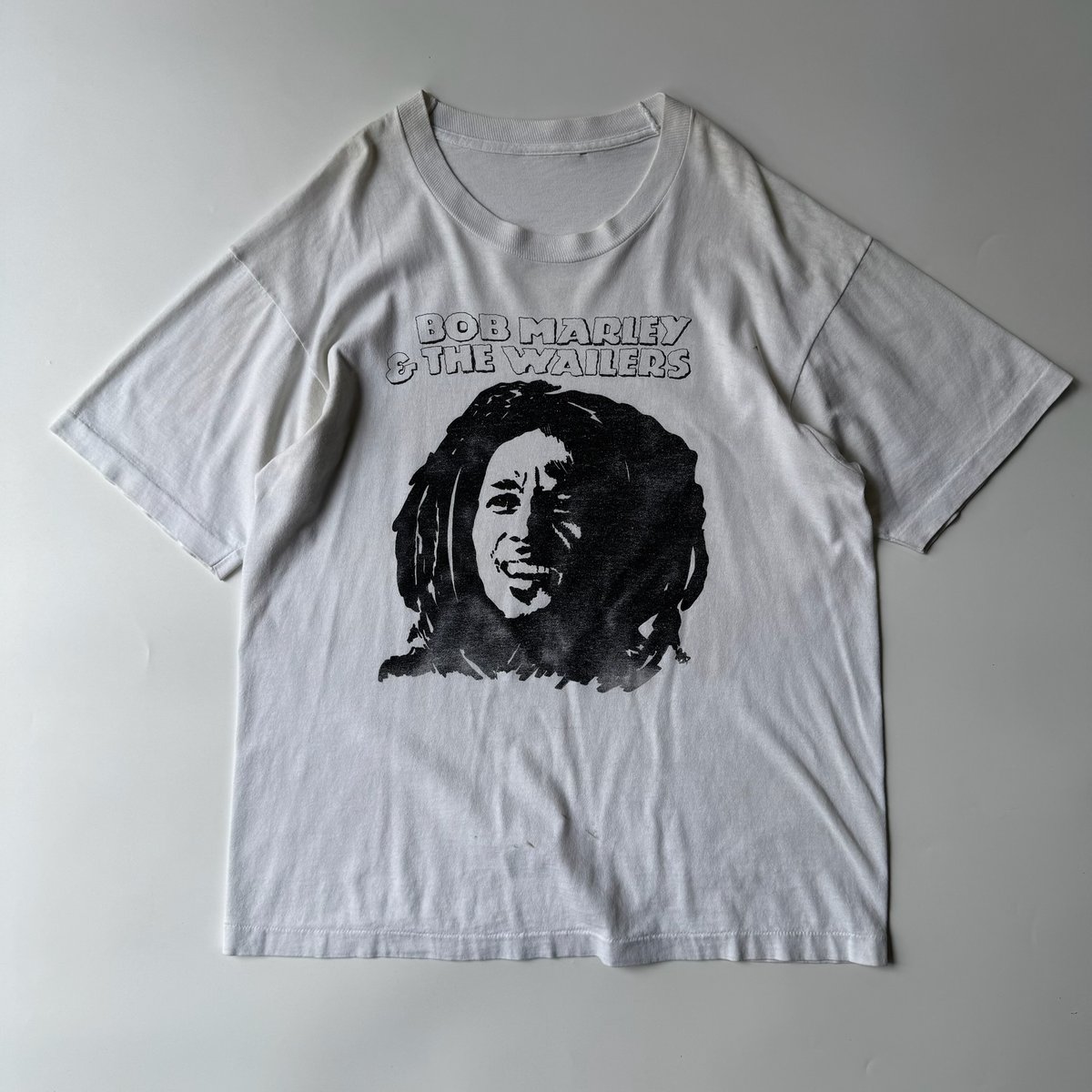 90s Bob Marley &The Wailers print tee 