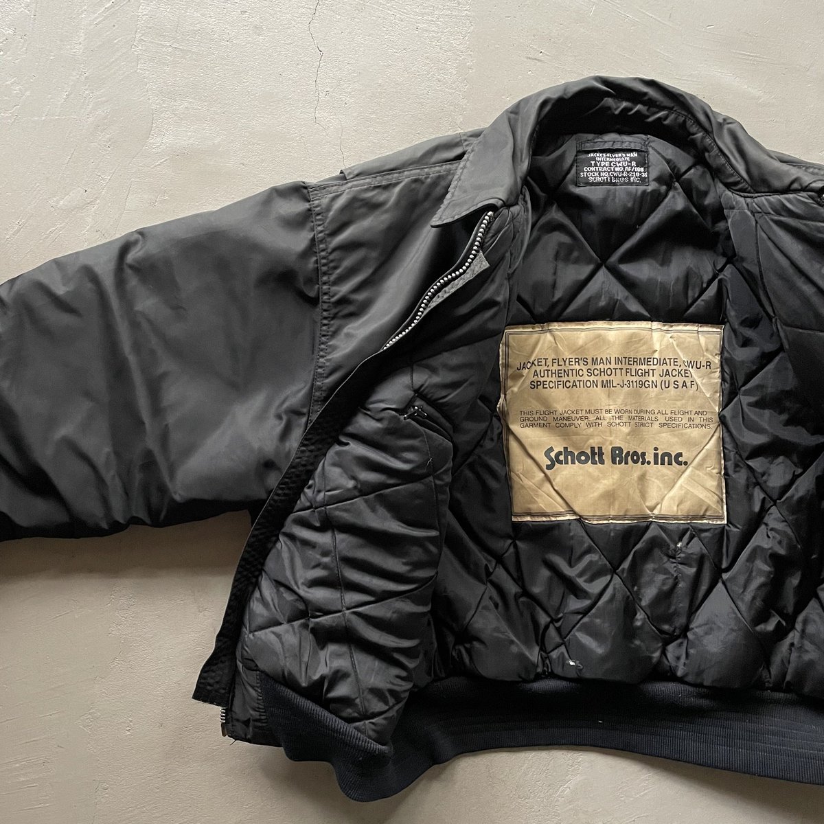 90s Schott CWU-R flight jacket