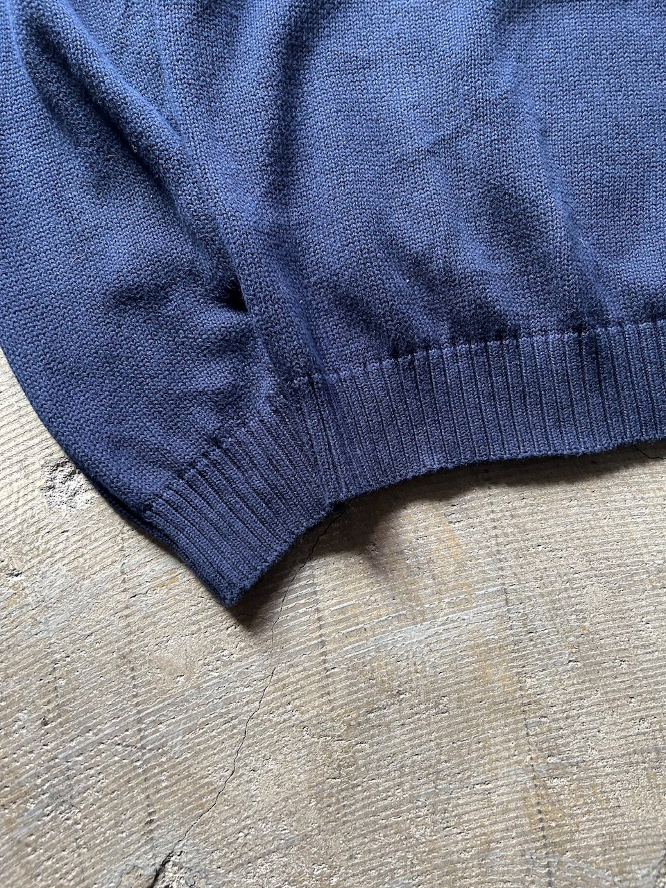 【90s】LANDS' END ドリフターセーター コットンニット 古着–90's LANDS'END ドリフター ニット セーター – 【古着通販