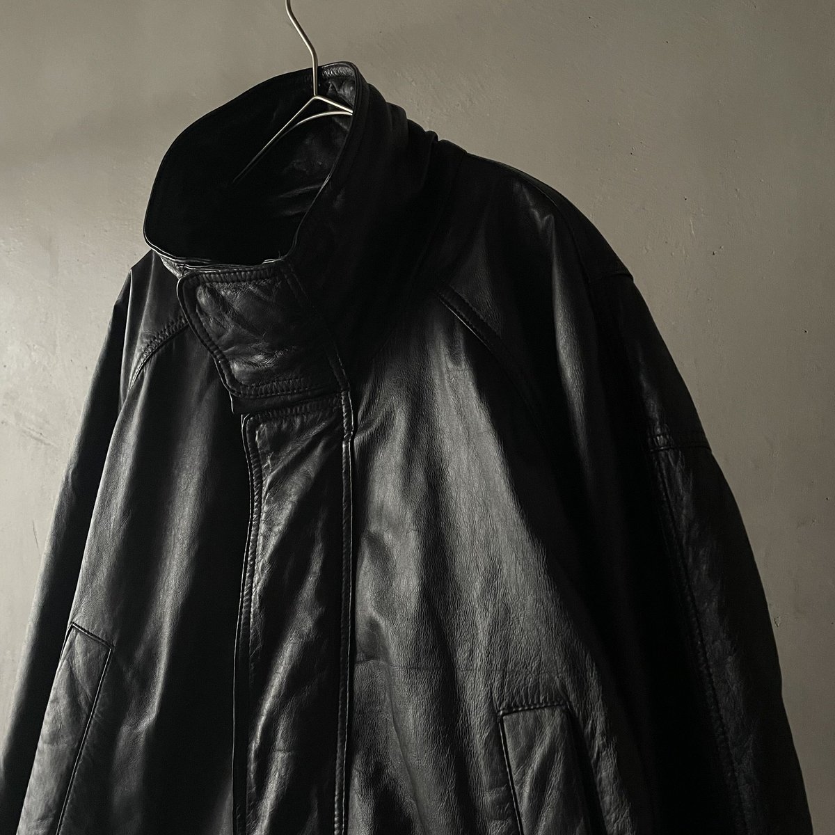 90s William barry design leather jacket | sui & 90s William barry design leather jacket | sui &