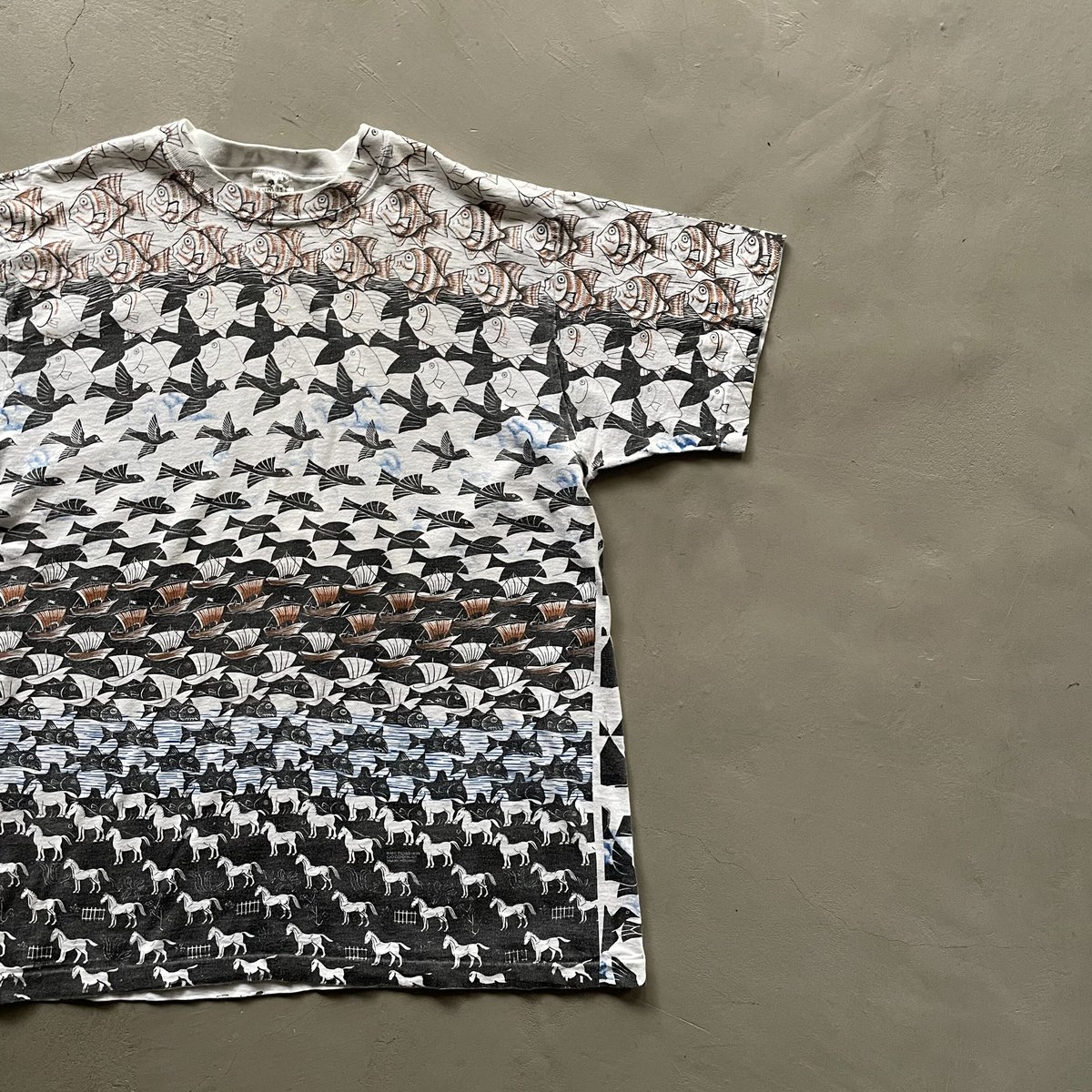 90s M.C.Escher art tee | sui & shara
