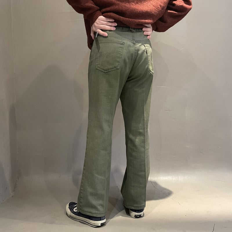 70s Levis 517-1838 sta-prest flare pants | sui