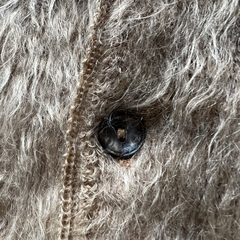 60s Mcgregor ''Powder Snow'' shaggy mohair kni 60s Mcgregor ''Powder Snow'' shaggy mohair kni