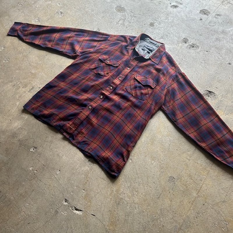 90s Van Heusen ombre check shirt | sui & shara