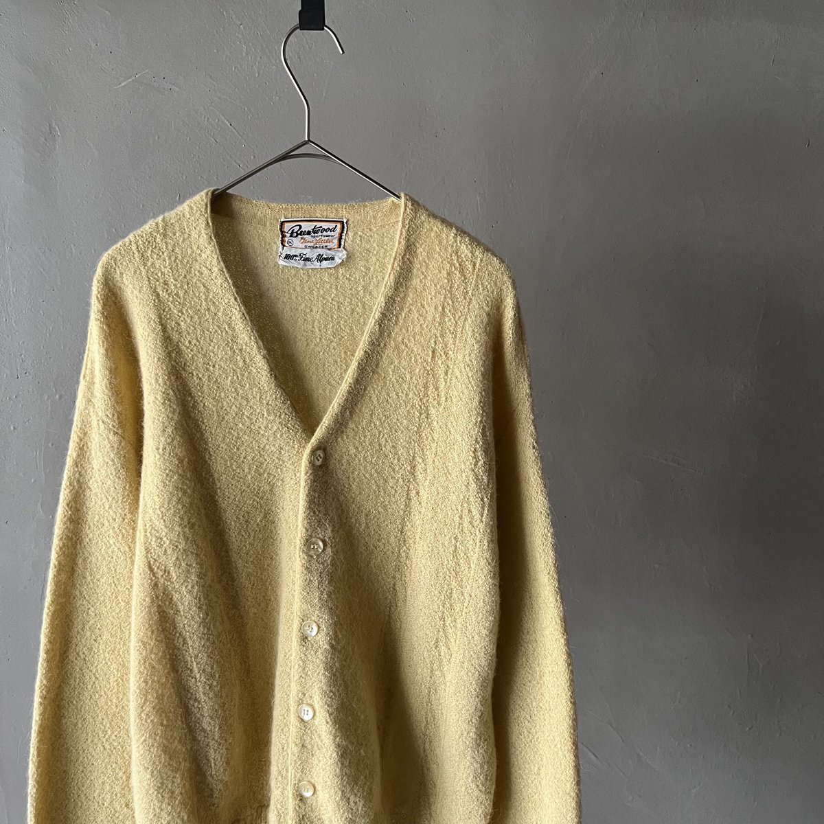 60s Brent alpaca cardigan 【公式通販】