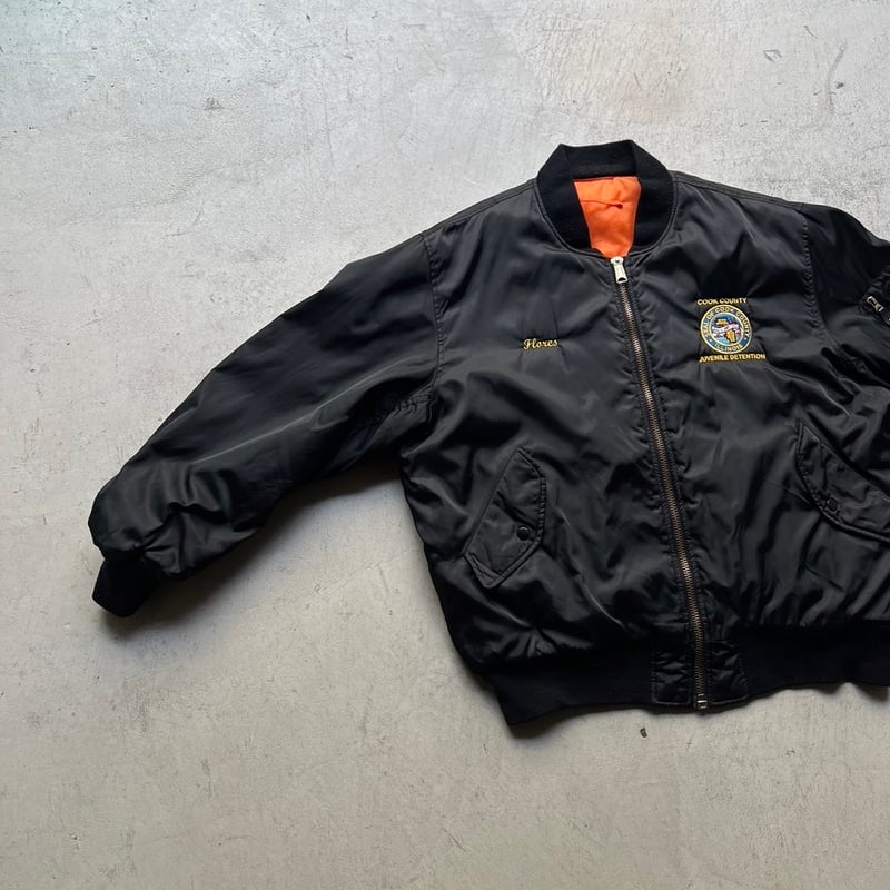 90s OMNI active force MA-1 type flight jacket | 90s OMNI active force MA-1 type flight jacket |