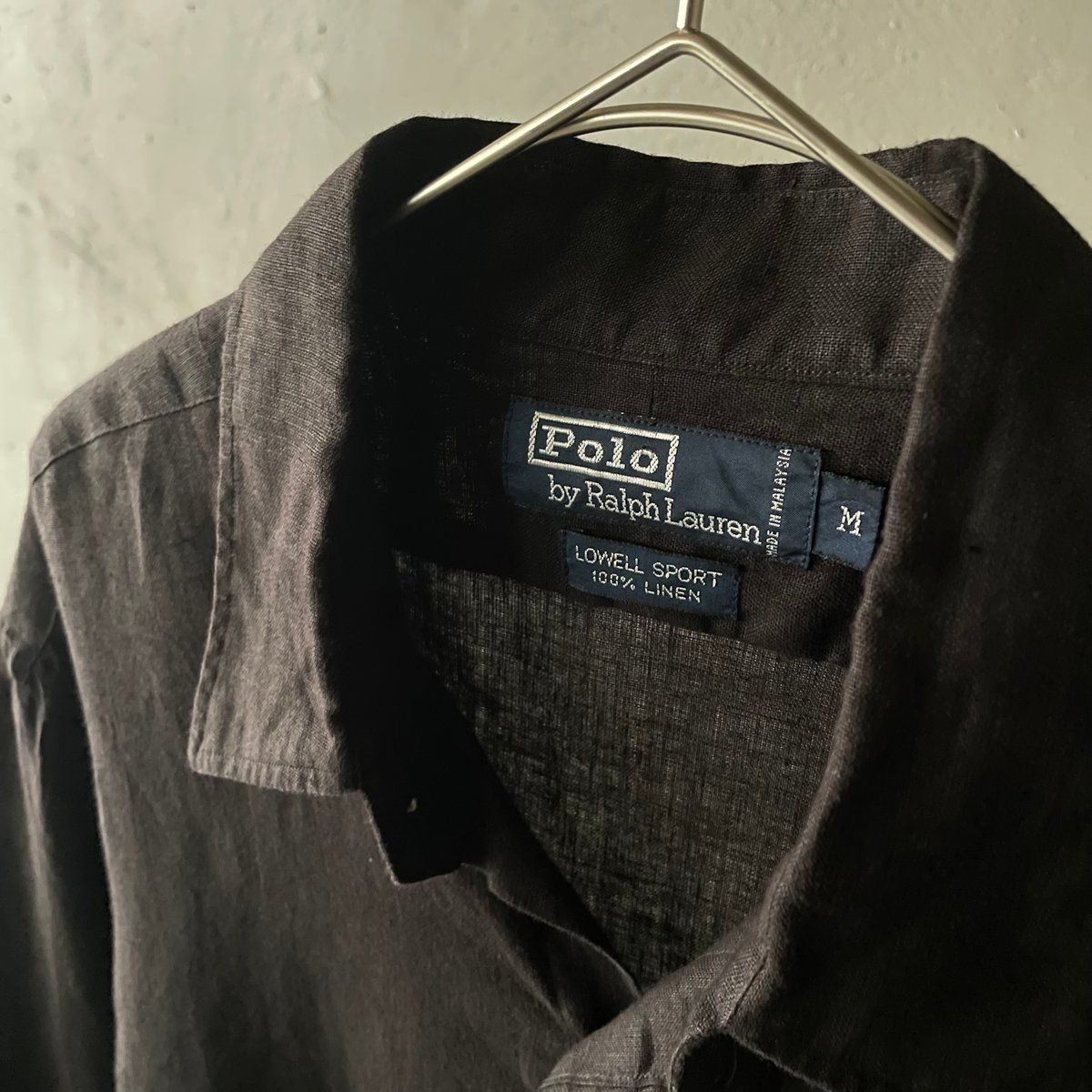 【公式】フジのお歳暮・冬ギフト black Lauren Ralph 90s linen Spo ''Lowell shirt トップス