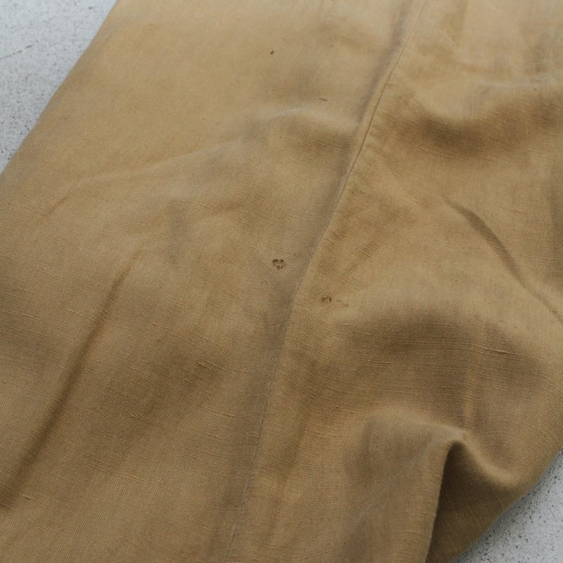 90s Ralph lauren linen/silk 2tuck slacks | sui