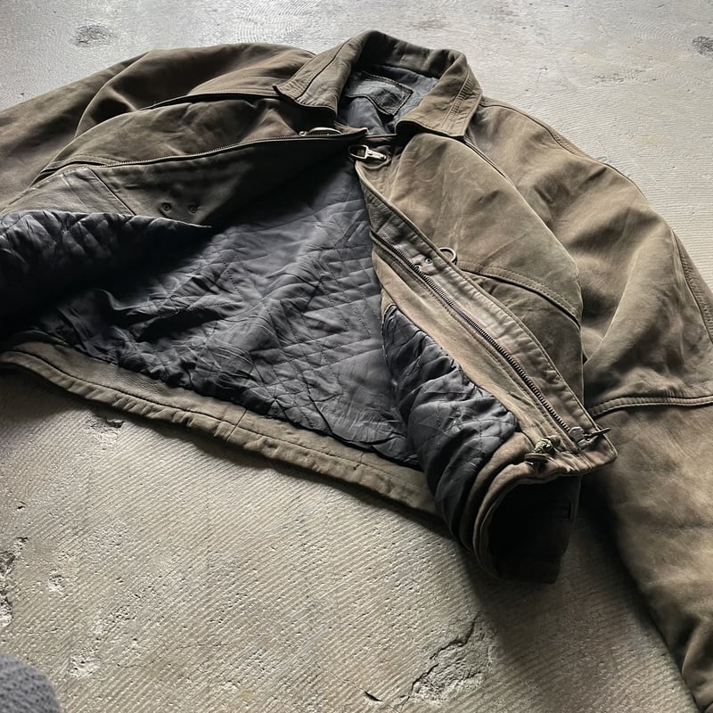 ジャケット・アウター archive grunge fireman jacket brown L