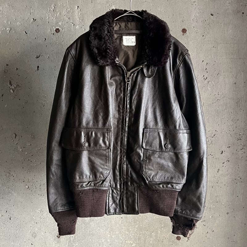 80s “Brill Bros” G-1 flight jacket | sui & shara 80s “Brill Bros” G-1 flight jacket | sui & shara