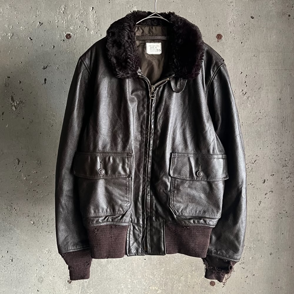 80s “Brill Bros” G-1 flight jacket | sui & shara