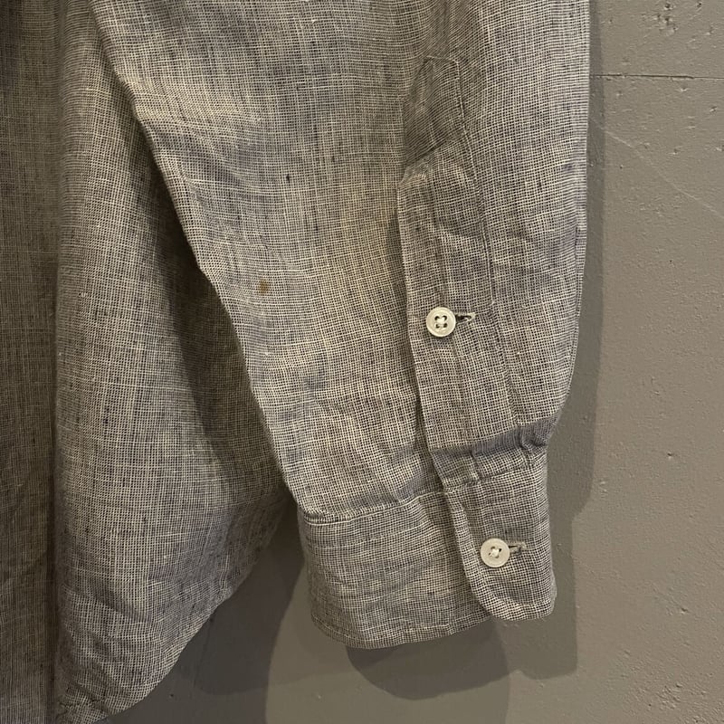 Ralph Lauren 90s 100% linen shirt y2k 麻 90's Ralph Lauren 100%LINEN SHIRT SIZE L 90年代 ラルフ