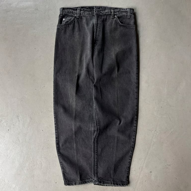 90年代 リーバイス デニムパンツ（1993 Levi’s 550 black denim pants）