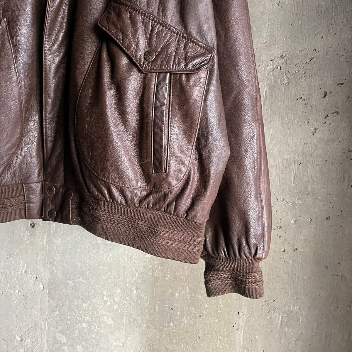ROUNDTREE & YORK リアルレザージャケット/古着/ ROUNDTREE&YORKE real leather jacket | sui & shara