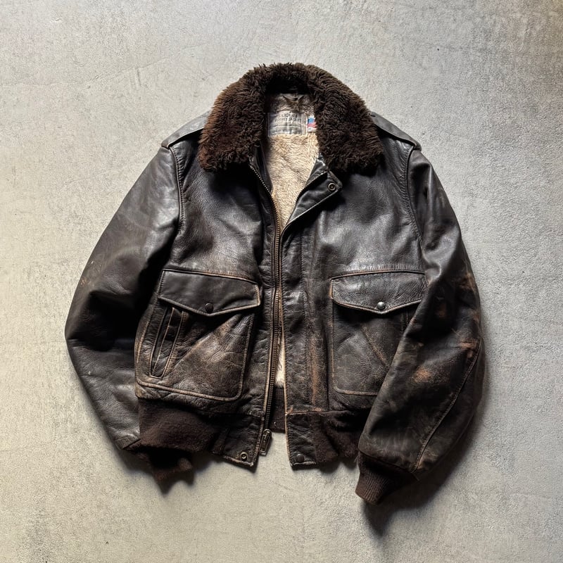 80s Schott type G-1 leather jacket | sui & shara
