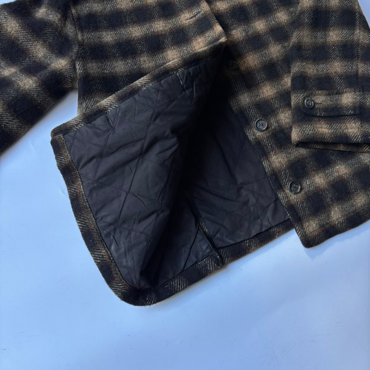 ジャケット・アウター 90's J.Crew Tartan Check Wool Coat M 90s J.crew plaid wool jacket | sui & shara