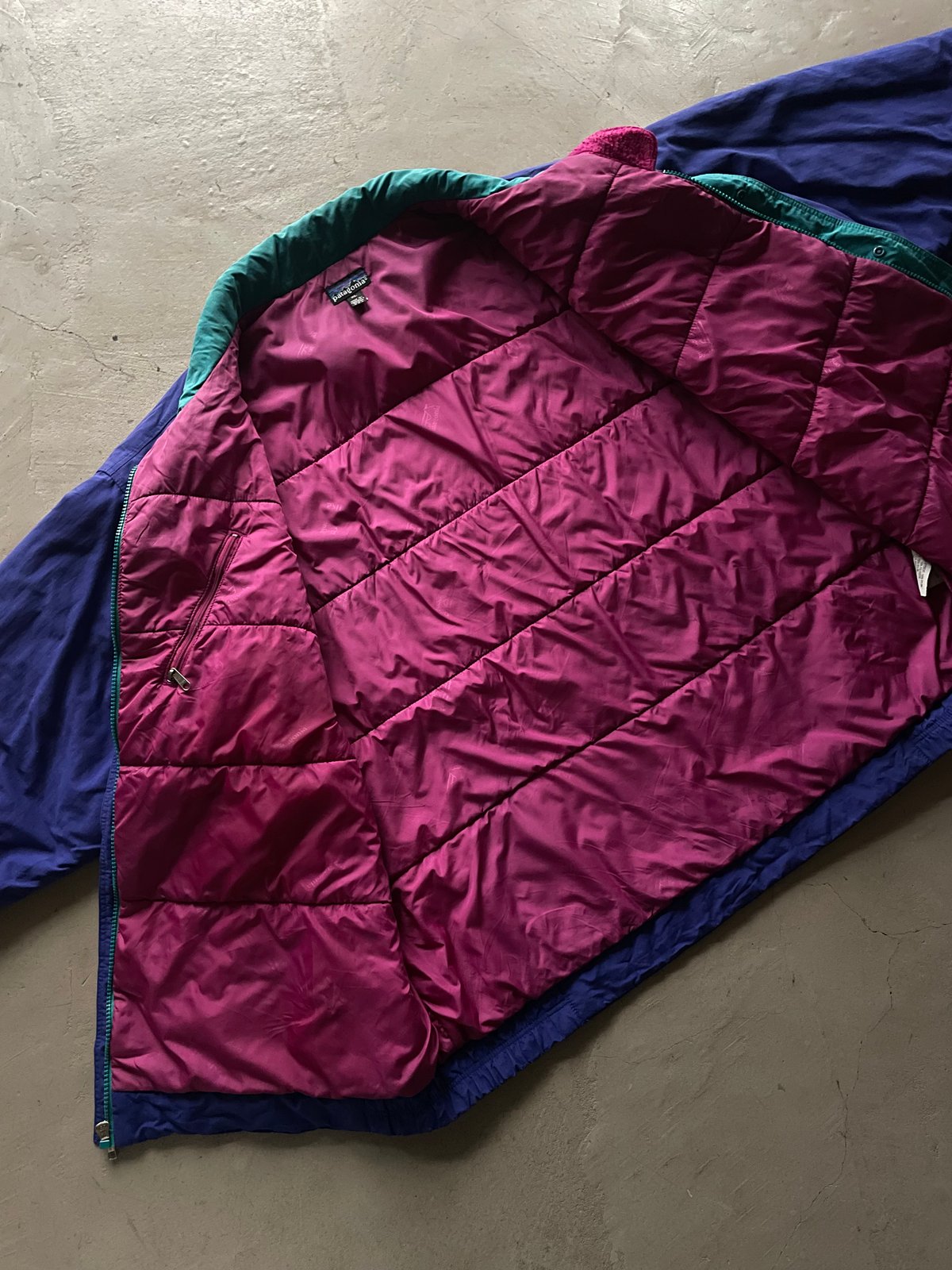 90s Patagonia fall line insulated jacket | sui